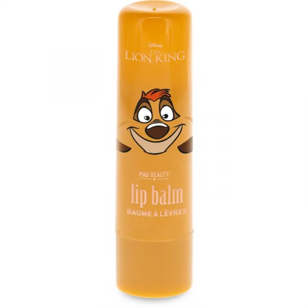 Mad Beauty Lion King Timon hydratačný balzam na pery 4 g
