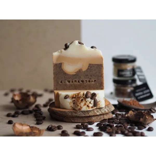 Almara Soap Fancy Coffee Time ručne vyrobené mydlo 100 g