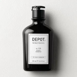 Depot 100 HAIR CLEANSING NO. 110 BLACK SHAMPOO šampón neutralizujúci mosadzné podtóny 250 ml