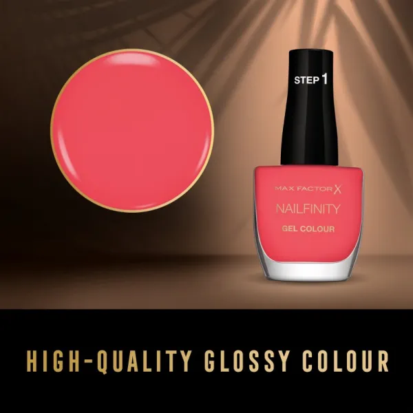 Max Factor Nailfinity Gel Colour gélový lak na nechty bez použitia UV/LED lampy odtieň 270 Glamour Galore 12 ml
