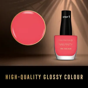 Max Factor Nailfinity Gel Colour gélový lak na nechty bez použitia UV/LED lampy odtieň 270 Glamour Galore 12 ml
