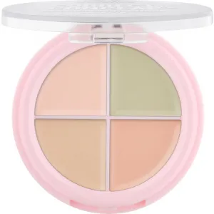 essence CORRECT & CONCEAL paleta korektorov pre zjednotenie farebného tónu pleti 4.4 g