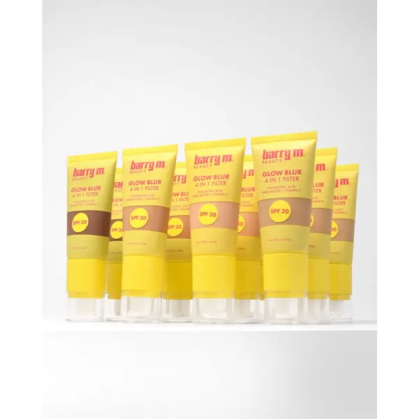 Barry M Glow Blur rozjasňujúca báza SPF 30 odtieň Fair 30 ml