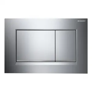 Geberit Sigma30 ovládacie tlačidlo plast, chrómový lesk 115.883.KH.1