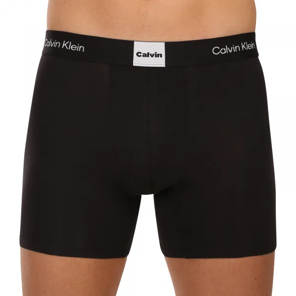3PACK pánske boxerky Calvin Klein čierne (NB4477-UB1) M, trenky