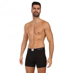3PACK pánske boxerky Calvin Klein čierne (NB4477-UB1) M, trenky