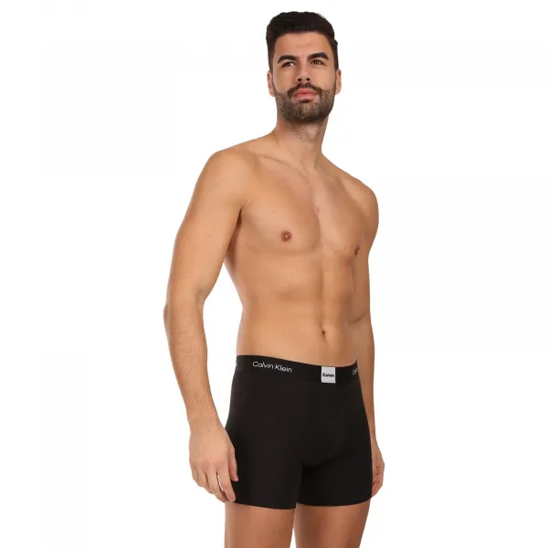 3PACK pánske boxerky Calvin Klein čierne (NB4477-UB1) M, trenky