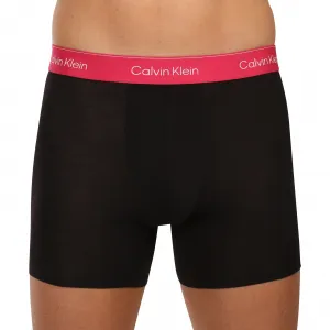 3PACK pánske boxerky Calvin Klein čierne (NB4394-3VO) S, trenky