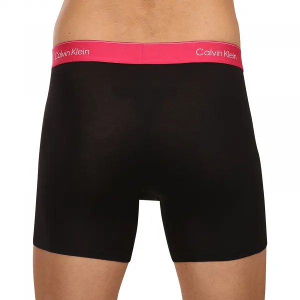 3PACK pánske boxerky Calvin Klein čierne (NB4394-3VO) S, trenky