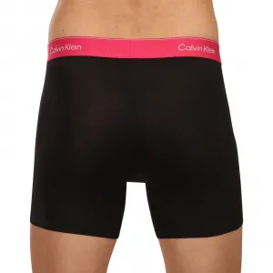 3PACK pánske boxerky Calvin Klein čierne (NB4394-3VO) S, trenky