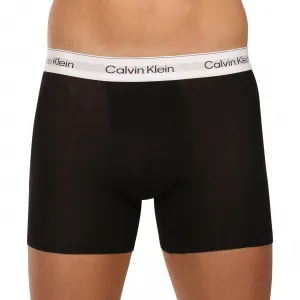3PACK pánske boxerky Calvin Klein čierne (NB4394-3VO) S, trenky