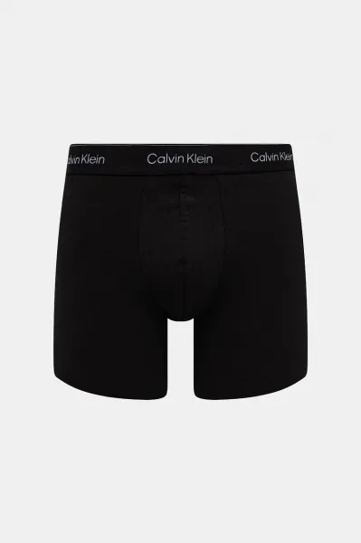 3PACK pánske boxerky Calvin Klein čierne (NB4394-0FL) M, trenky