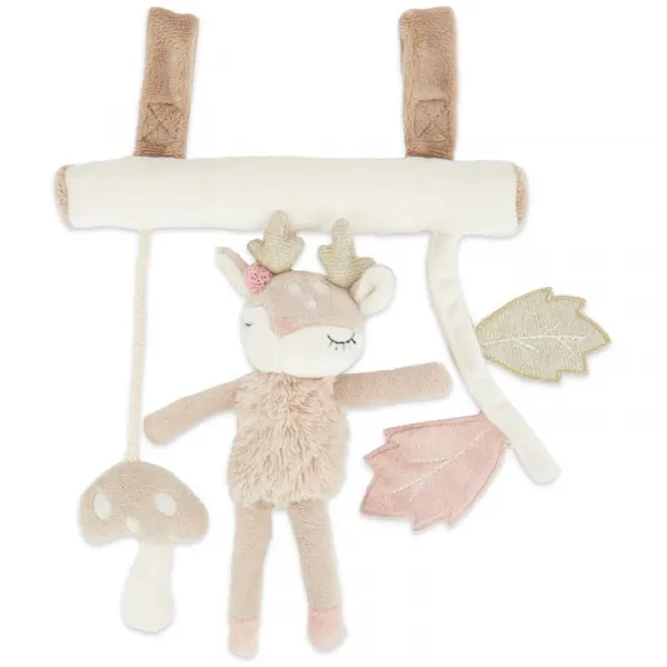 Bieco Activity Toy Fawn Ella kontrastná závesná hračka 0 m+ 1 ks