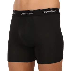3PACK pánske boxerky Calvin Klein čierne (NB4394-0FL) M, trenky