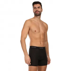 3PACK pánske boxerky Calvin Klein čierne (NB4394-0FL) M, trenky