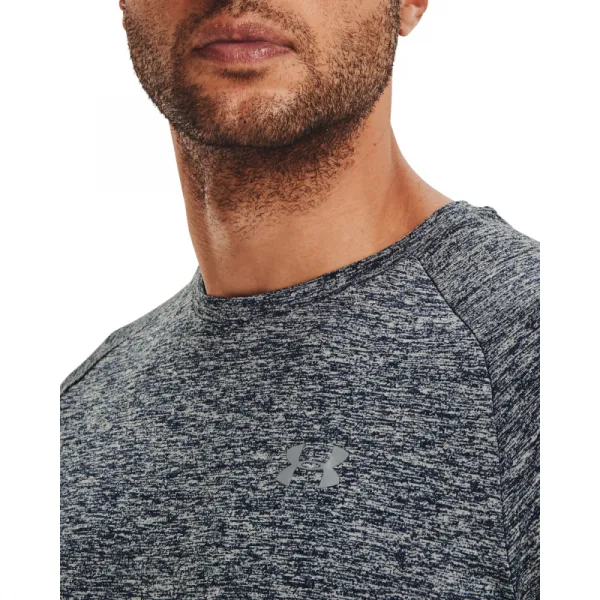 Pánske tréningové tričko s krátkym rukávom UNDER ARMOUR UA Tech SS Tee 2.0-NVY-1326413-409-Academy