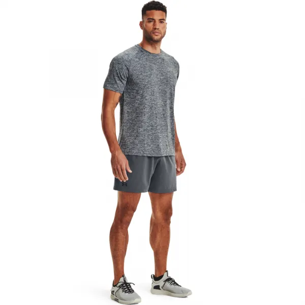 Pánske tréningové tričko s krátkym rukávom UNDER ARMOUR UA Tech SS Tee 2.0-NVY-1326413-409-Academy