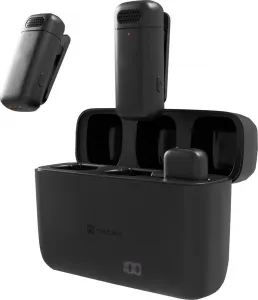 Mobilný bezdrôtový mikrofón Natec HOPPER LAVALIER USB-C, 2 KS