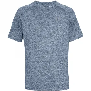 Pánske tréningové tričko s krátkym rukávom UNDER ARMOUR UA Tech SS Tee 2.0-NVY-1326413-409-Academy