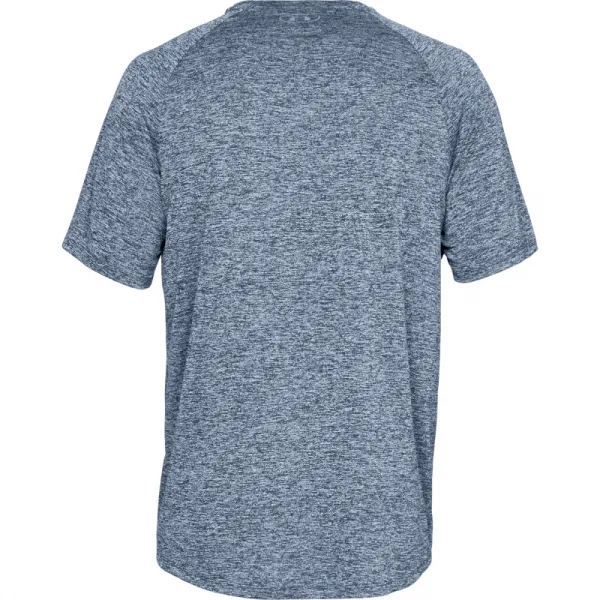 Pánske tréningové tričko s krátkym rukávom UNDER ARMOUR UA Tech SS Tee 2.0-NVY-1326413-409-Academy