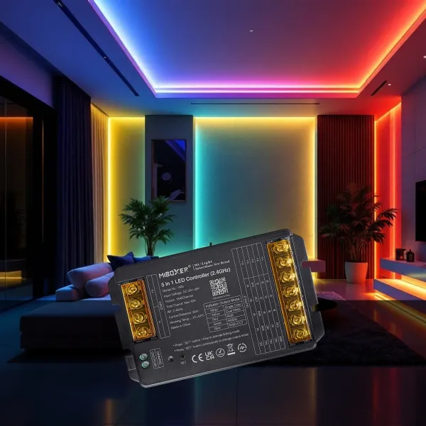 LED prijímač HR5 5in1, 30A - 2,4GHz