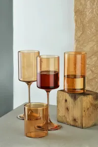 Allesken Sada 4 ks sklenic ROMANE 280 ml medová