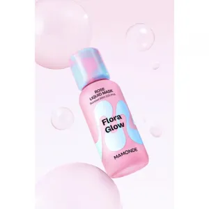 MAMONDE Flora Glow Rose Liquid Mask hydratačná pleťová maska s exfoliačným účinkom 80 ml