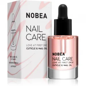 NOBEA Nail Care Love at first drop Cuticle & Nail oil vyživujúci olej na nechty a nechtovú kožičku 12 ml