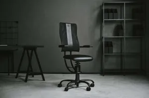 kancelárska stolička SpinaliS HACKER čierna R904