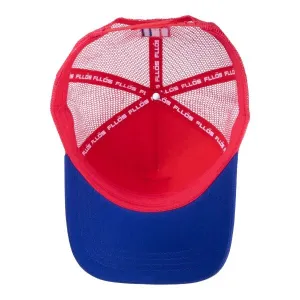 FLLÖS T-CAP ROMANIA 5 Detská trucker šiltovka, červená, veľkosť