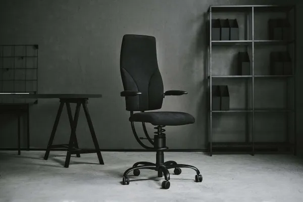 kancelárska stolička SpinaliS NAVIGATOR čierna D904
