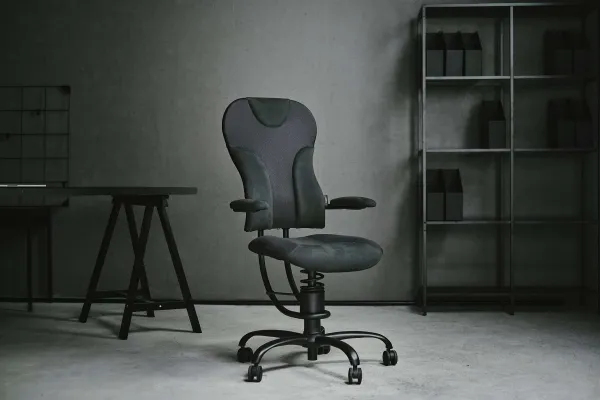 kancelárska stolička SpinaliS SPIDER sivá A723