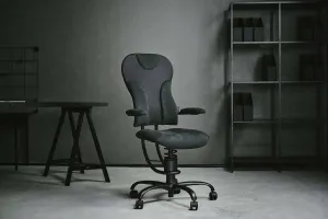 kancelárska stolička SpinaliS SPIDER sivá A723