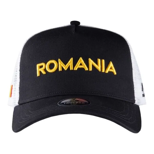 FLLÖS T-CAP ROMANIA 6 Trucker šiltovka, čierna, veľkosť