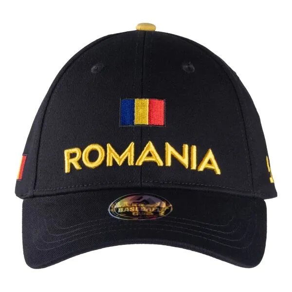 FLLÖS B-CAP ROMANIA 7 Baseballová šiltovka, čierna, veľkosť