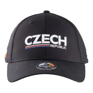 FLLÖS B-CAP CZECH 6 Baseballová šiltovka, čierna, veľkosť