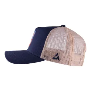 FLLÖS T-CAP CZECH 8 Trucker šiltovka, modrá, veľkosť UNI