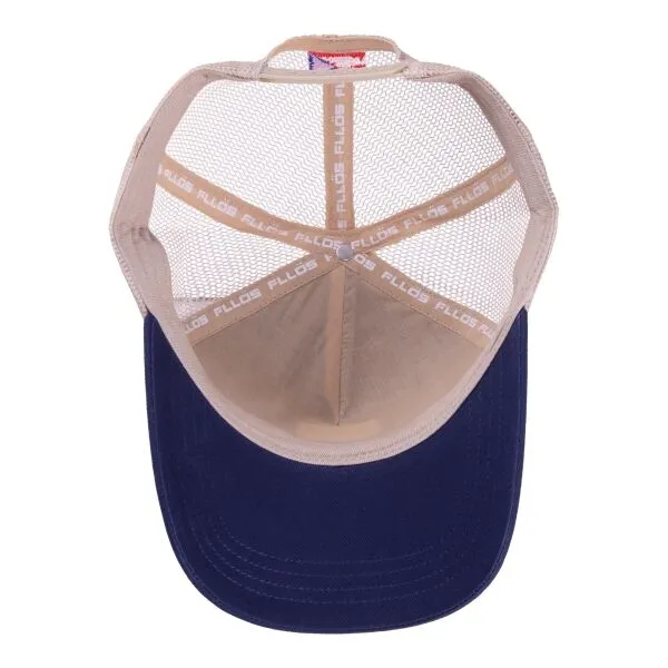 FLLÖS T-CAP CZECH 8 Trucker šiltovka, modrá, veľkosť UNI