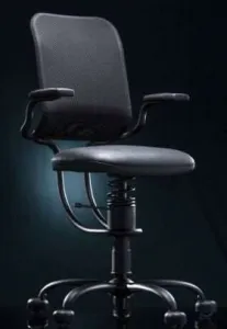 kancelárska stolička SpinaliS ERGONOMIC sivá R711