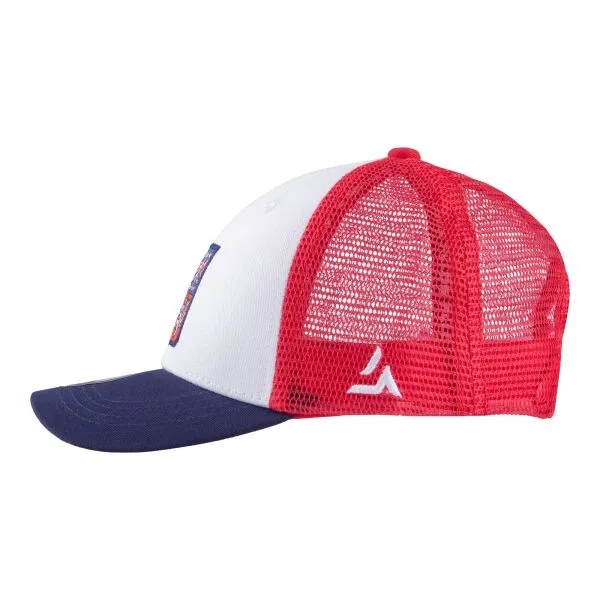 FLLÖS B-CAP CZECH 9 Detská baseballová šiltovka, červená, veľkosť UNI