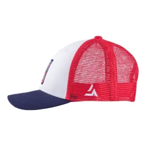 FLLÖS B-CAP CZECH 9 Detská baseballová šiltovka, červená, veľkosť UNI