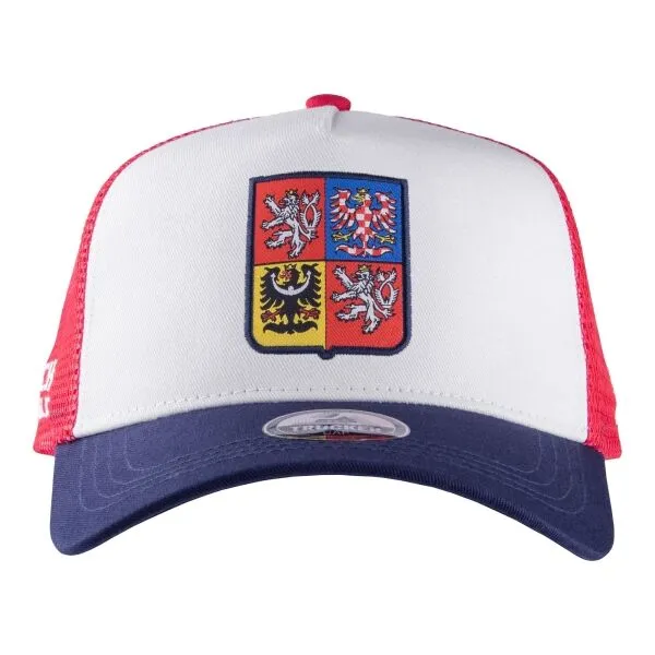 FLLÖS T-CAP CZECH 9 Detská trucker šiltovka, červená, veľkosť UNI