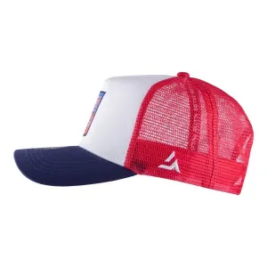 FLLÖS T-CAP CZECH 9 Detská trucker šiltovka, červená, veľkosť UNI