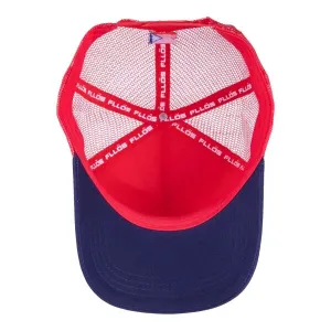 FLLÖS T-CAP CZECH 9 Detská trucker šiltovka, červená, veľkosť UNI