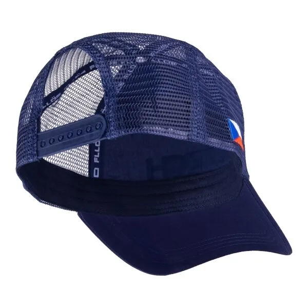 FLLÖS T-CAP CZECH 4 Trucker šiltovka, tmavo modrá, veľkosť UNI