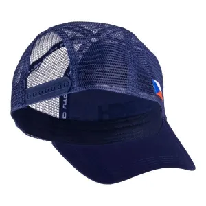 FLLÖS T-CAP CZECH 4 Trucker šiltovka, tmavo modrá, veľkosť UNI