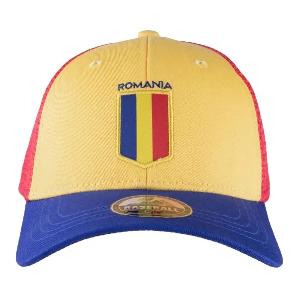 FLLÖS B-CAP ROMANIA 5 Detská baseballová šiltovka, červená, veľkosť