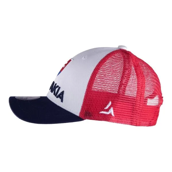 FLLÖS B-CAP SLOVAKIA 6 Detská baseballová šiltovka, červená, veľkosť