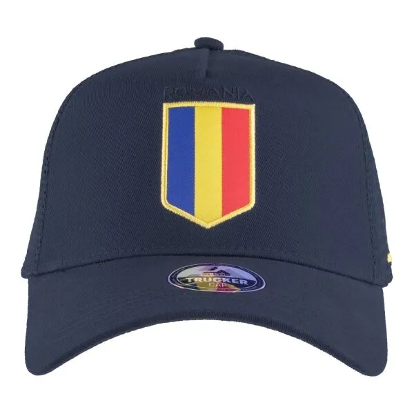 FLLÖS T-CAP ROMANIA 3 Trucker šiltovka, tmavo modrá, veľkosť