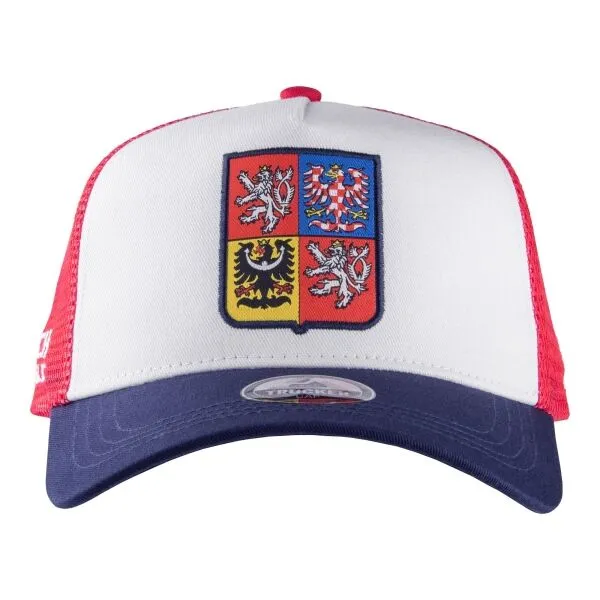 FLLÖS T-CAP CZECH 9 Trucker šiltovka, červená, veľkosť UNI
